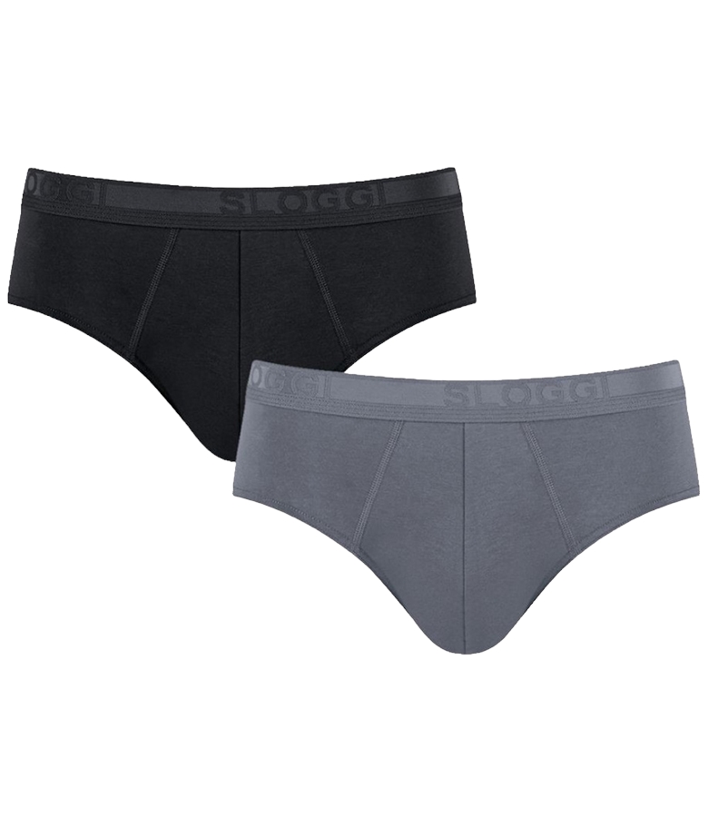 Ανδρικό Σλιπ Sloggi EverNew H Midi 2Pack