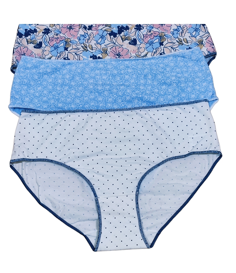 Cotonella Γυναικείο Midi Slip Βαμβακερό 3Pack