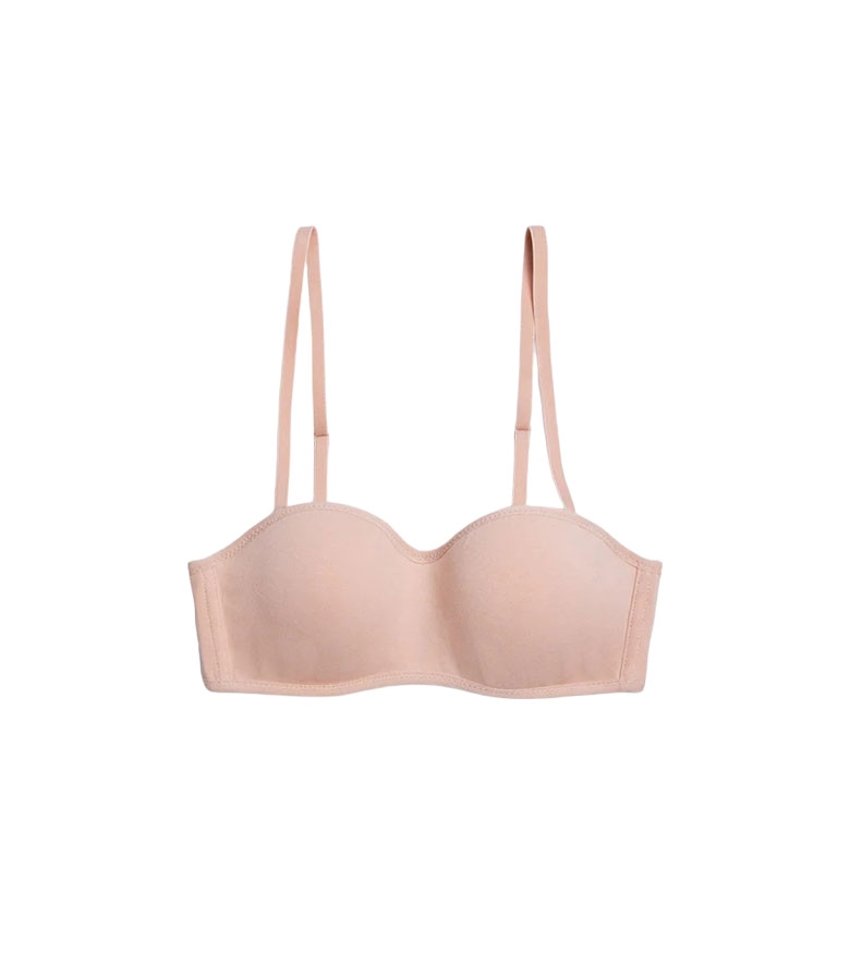 Εφηβικό Σουτιέν Strapless Βαμβακερό A Cup