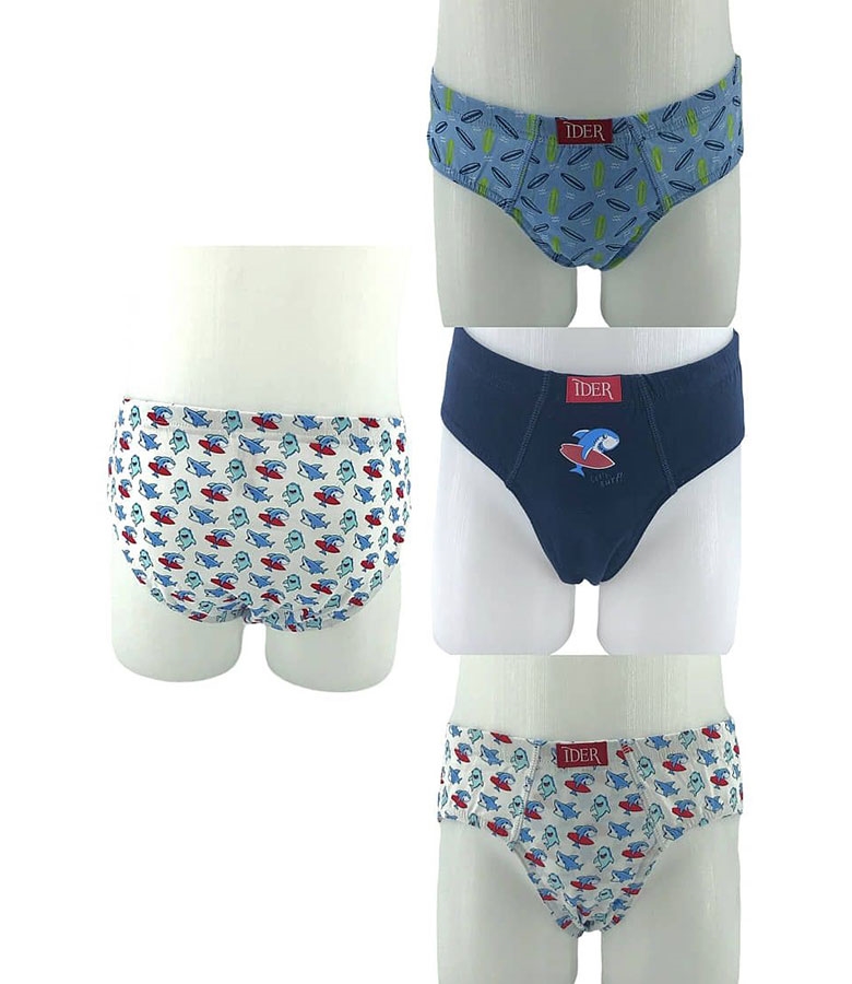 Ider Σλιπ για Αγόρι 3Pack