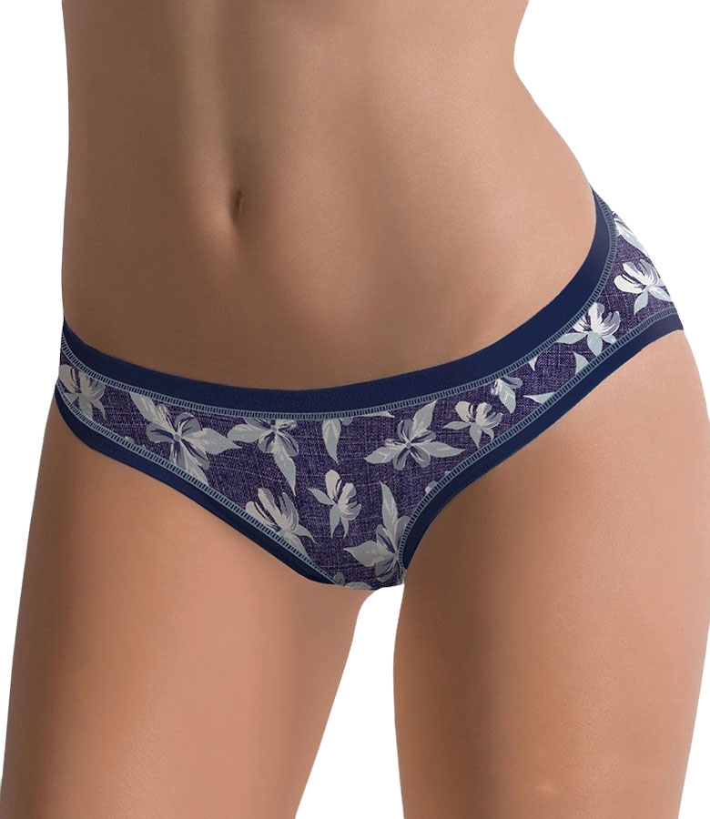 Cotonella Γυναικείο Mini Slip Βαμβακερό 3Pack