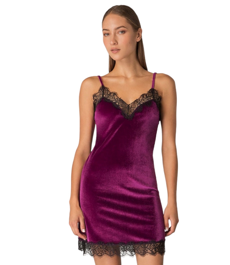 Milena Velvet Nightdress 