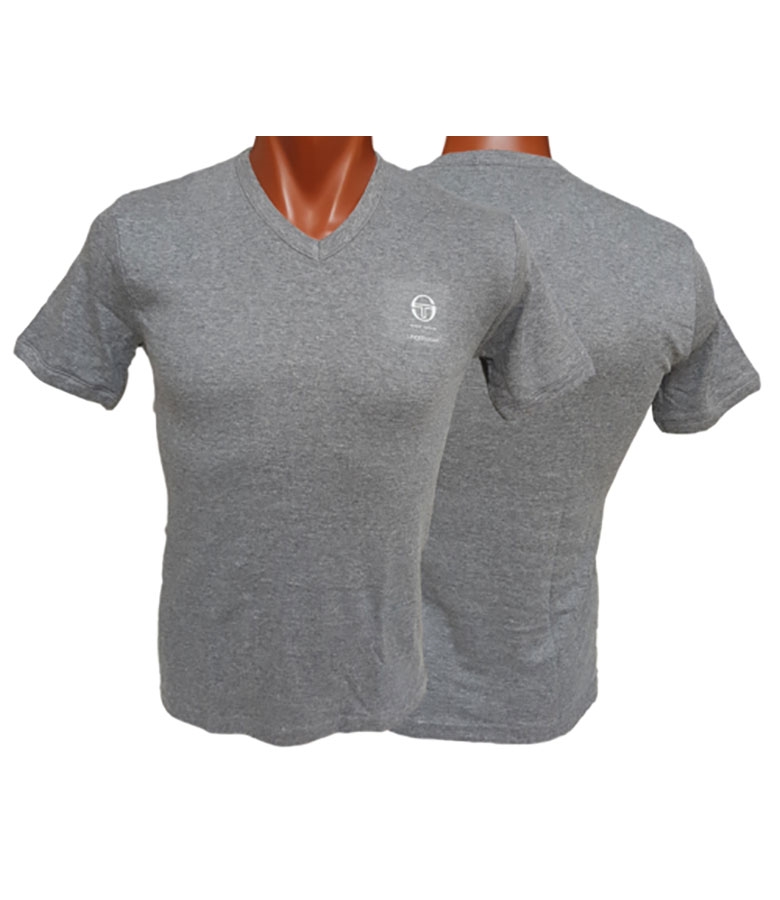 V-Neck T-Shirt with Short Sleeve