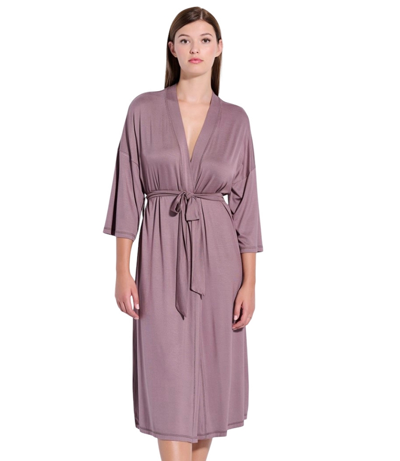 Jeannette Καλοκαιρινή Σταυρωτή Ρόμπα Viscose 