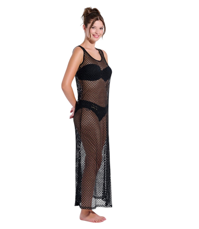 Jeannette Maxi Φόρεμα Παραλίας Δίχτυ