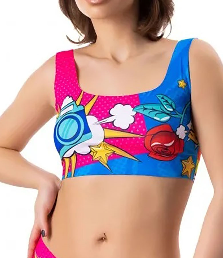 Mememe Γυναικείο Μπουστάκι Crop Top Curious