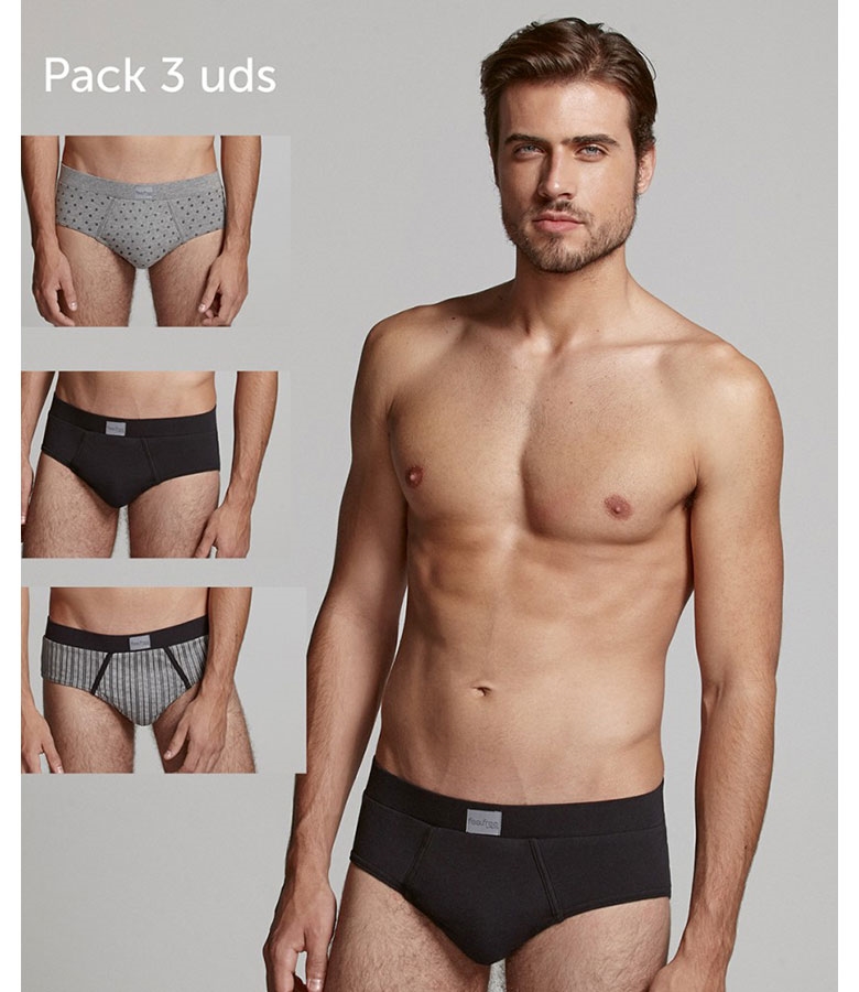 Promise Feel Free Ανδρικό Σλιπ 3Pack