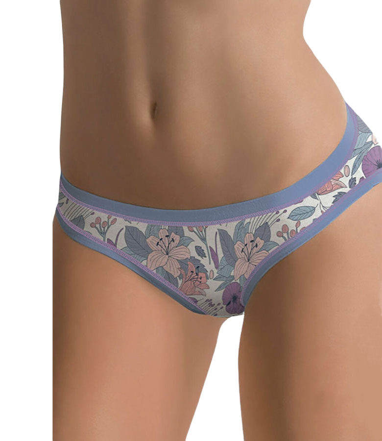 Cotonella Γυναικείο Mini Slip Βαμβακερό 3Pack