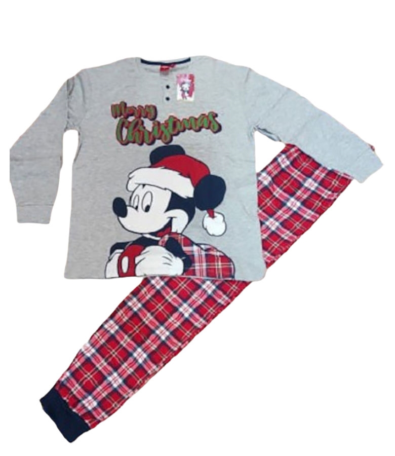 Χριστουγεννιάτικη Ανδρική Πιτζάμα Mickey Mouse