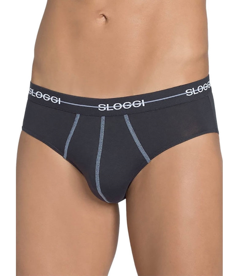 Sloggi Ανδρικό Σλιπ Start Midi 2Pack
