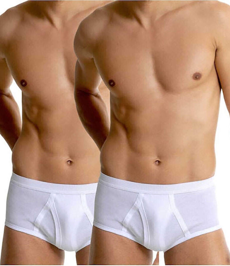 Ανδρικό σλιπ με εξωτερικό λάστιχο 2Pack