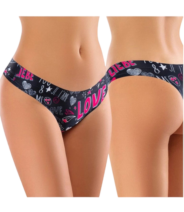 Mememe Γυναικείο Στρινγκ χωρίς Ραφές Scratch Thong