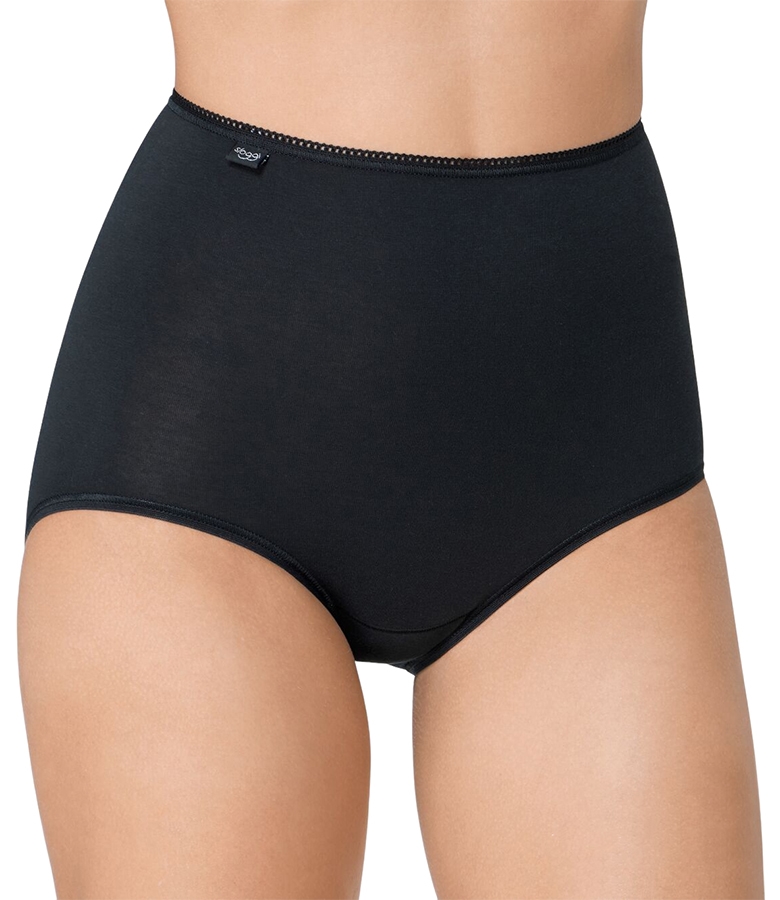 Sloggi Γυναικείο Βαμβακερό Ψηλόμεσο Boxer 24/7 Cotton Maxi 3Pack