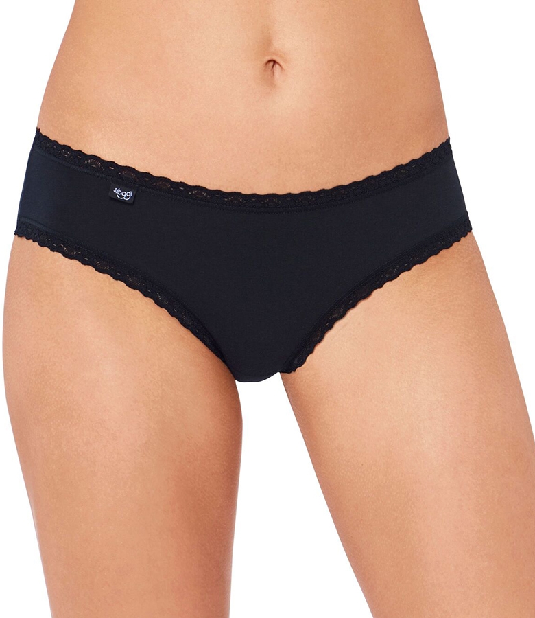 Sloggi Γυναικείο Σλιπ Hipster με Δαντέλα 24/7 Cotton Lace Hipster 3Pack