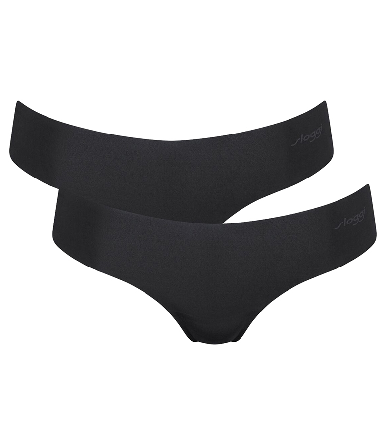 Sloggi String Χωρίς Ραφές ZERO Microfibre 2.0 H Hipstring 2Pack