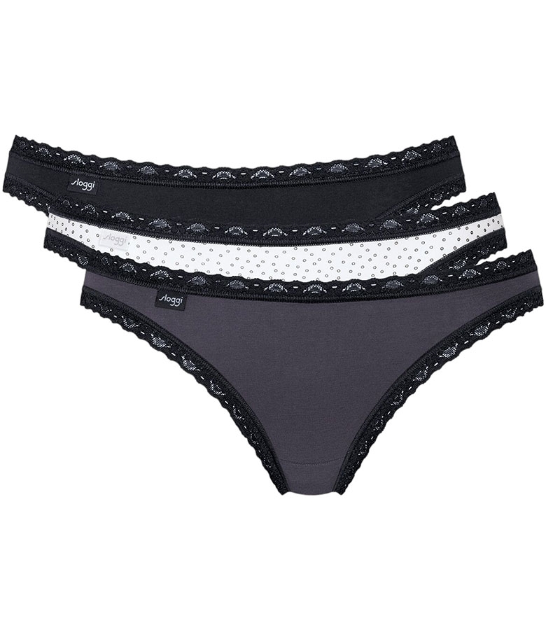Sloggi Tanga Σλιπ 24/7 Weekend 3Pack
