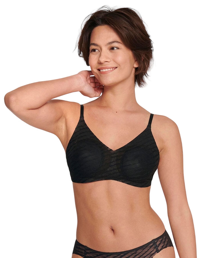 Sloggi Σουτιέν Χωρίς Μπανέλα ZERO Lacy H Soft