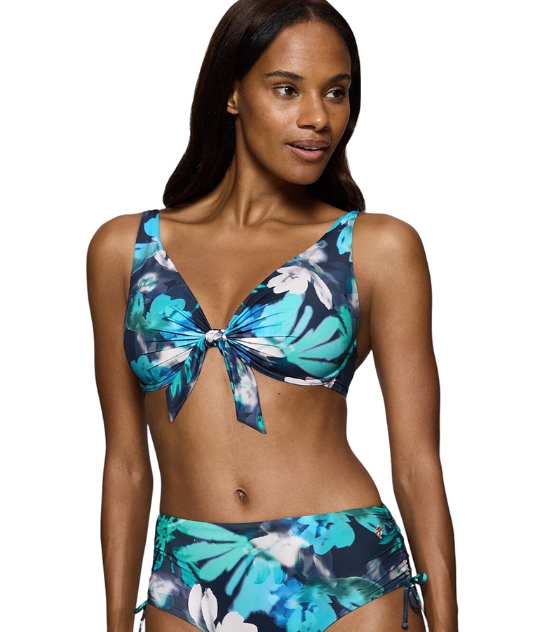 Triumph Μαγιό Σουτιέν Τριγωνικό για Μεγάλες Cups Fleur W
