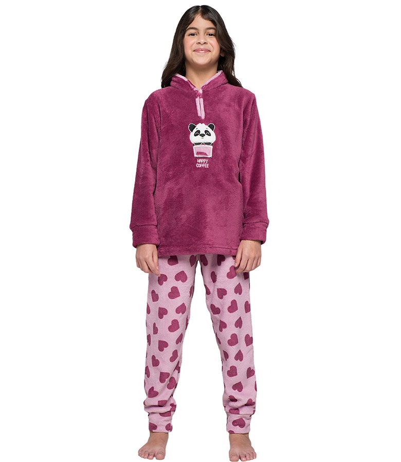 Girl 's Fleece Pijamas