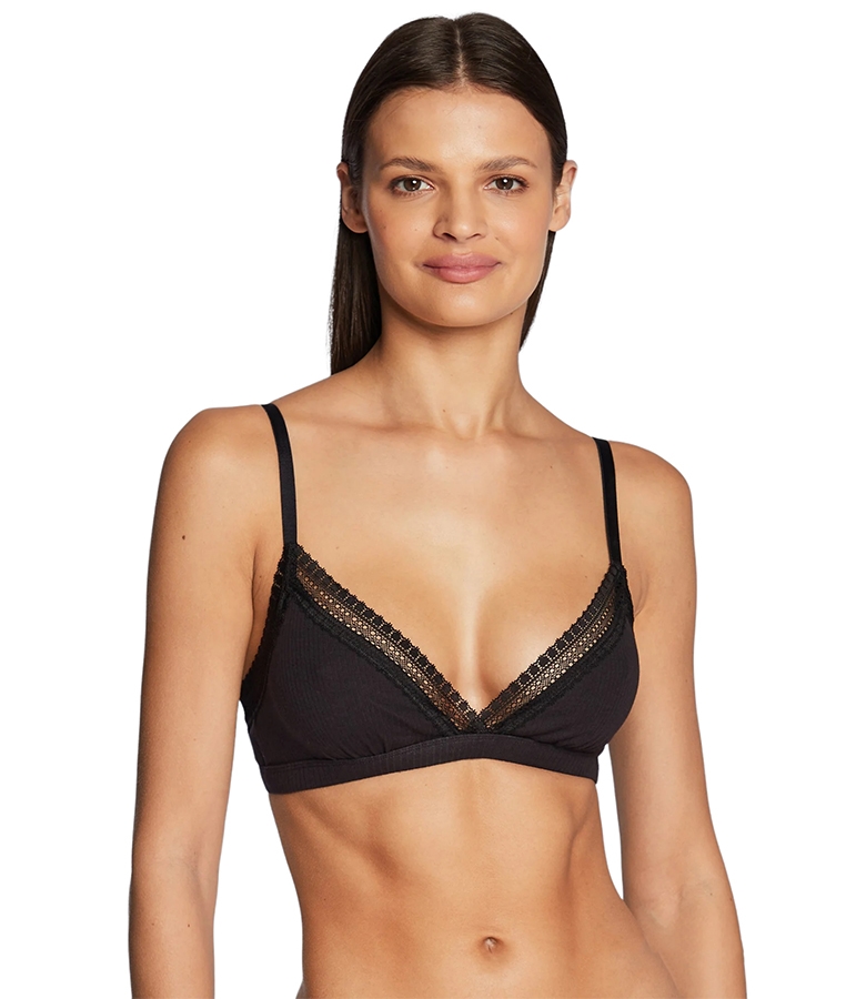 Sloggi Σουτιέν Bralette από Οργανικό Βαμβάκι Go Ribbed
